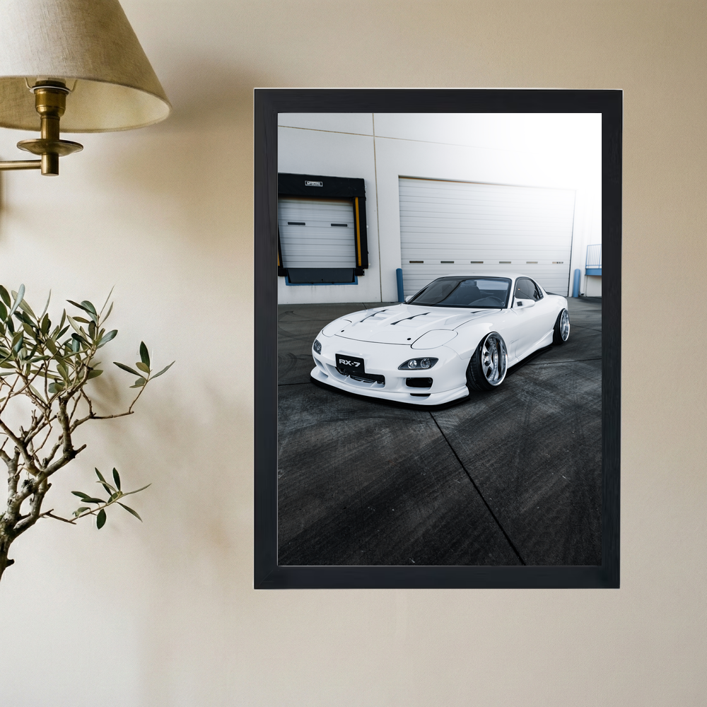 Mazda RX-7 Poster - Mockup 2