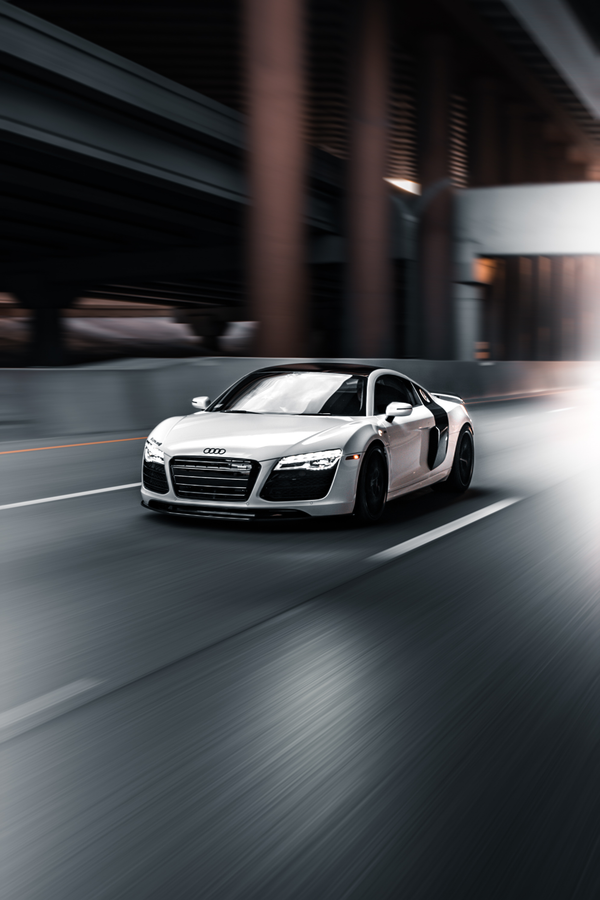 Audi R8 'Rollin' Poster - Mockup 1
