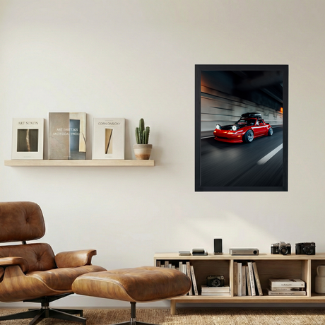 Mazda Miata MX5 'Widebody Kit' Poster - Mockup 1