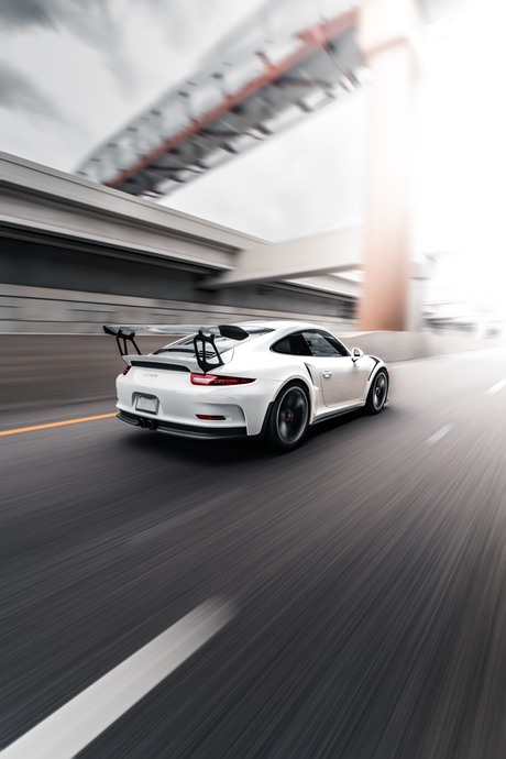 Porsche 911 GT3 RS 'Speed Demon' Poster - Mockup 1