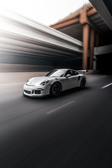 Porsche 911 GT3 RS 'Sleek' Poster - Mockup 1