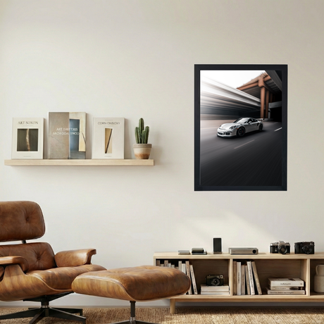 Porsche 911 GT3 RS 'Sleek' Poster - Mockup 1