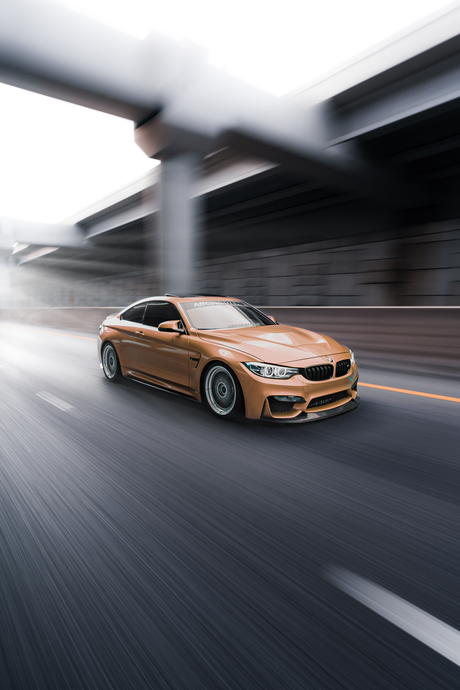 BMW M4 'Super Low' Poster