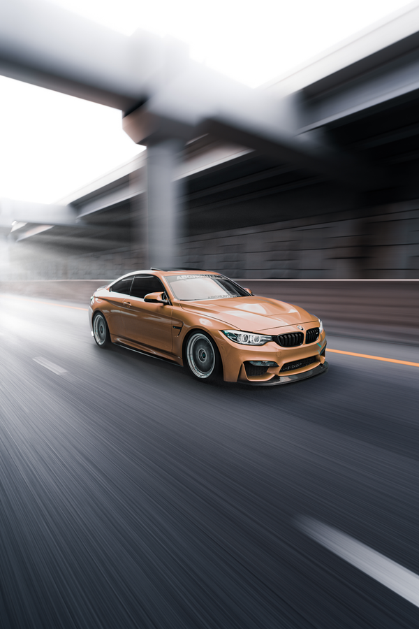 BMW M4 'Super Low' Poster