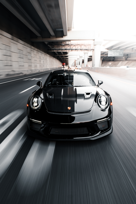 Porsche 911 'Head On' Poster