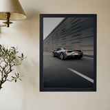 Ferrari 'Zoomin' Poster - Mockup 2