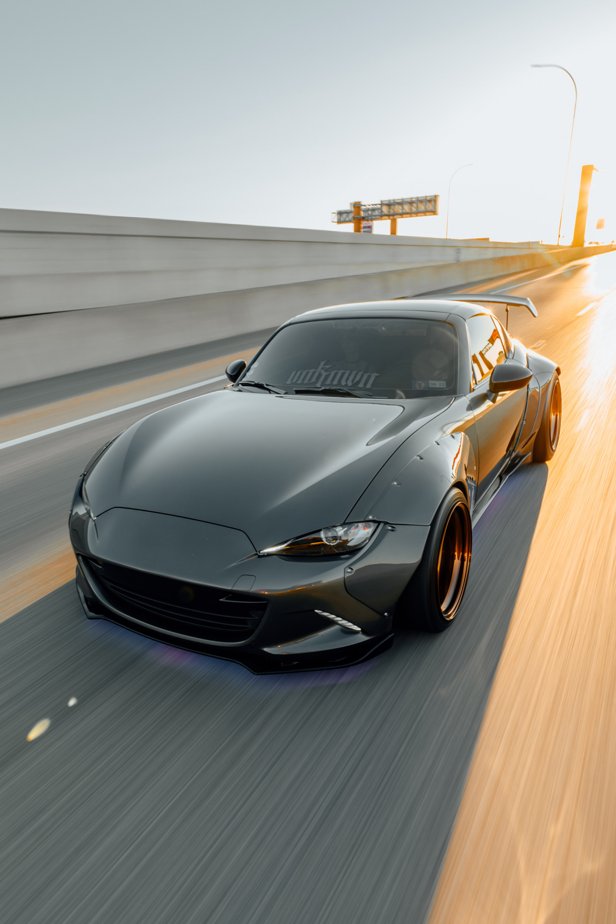 Mazda Miata 'Sun Beaming' Poster