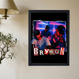 Bryson Tiller 'Scrapbook' Poster - Mockup 2