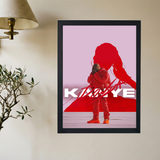 Kanye West 'Donda Pose' Poster - Mockup 2