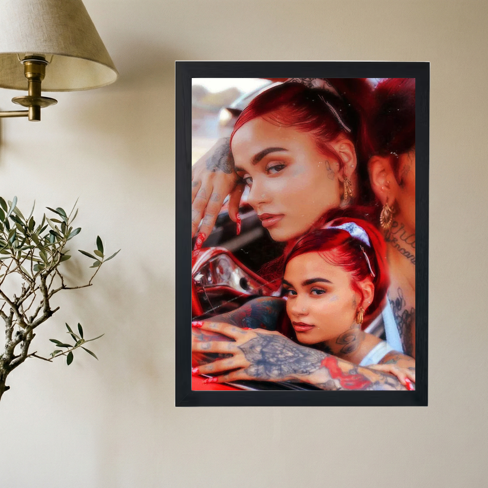 Kehlani 'Collage' Poster - Mockup 2