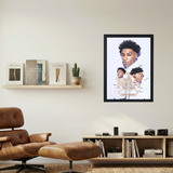 NBA Youngboy 'RICH FOREVER' Poster - Mockup 1