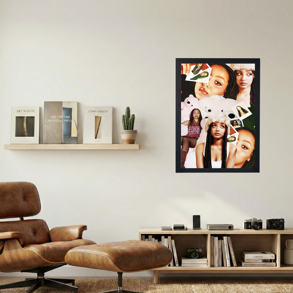 PinkPantheress 'Collage' Poster - Mockup 1