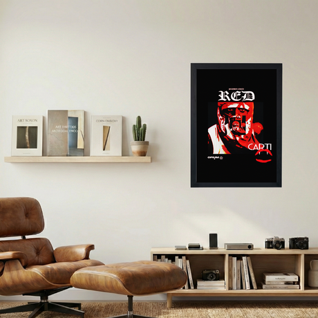 Playboi Carti 'OPIUM' Poster - Mockup 1