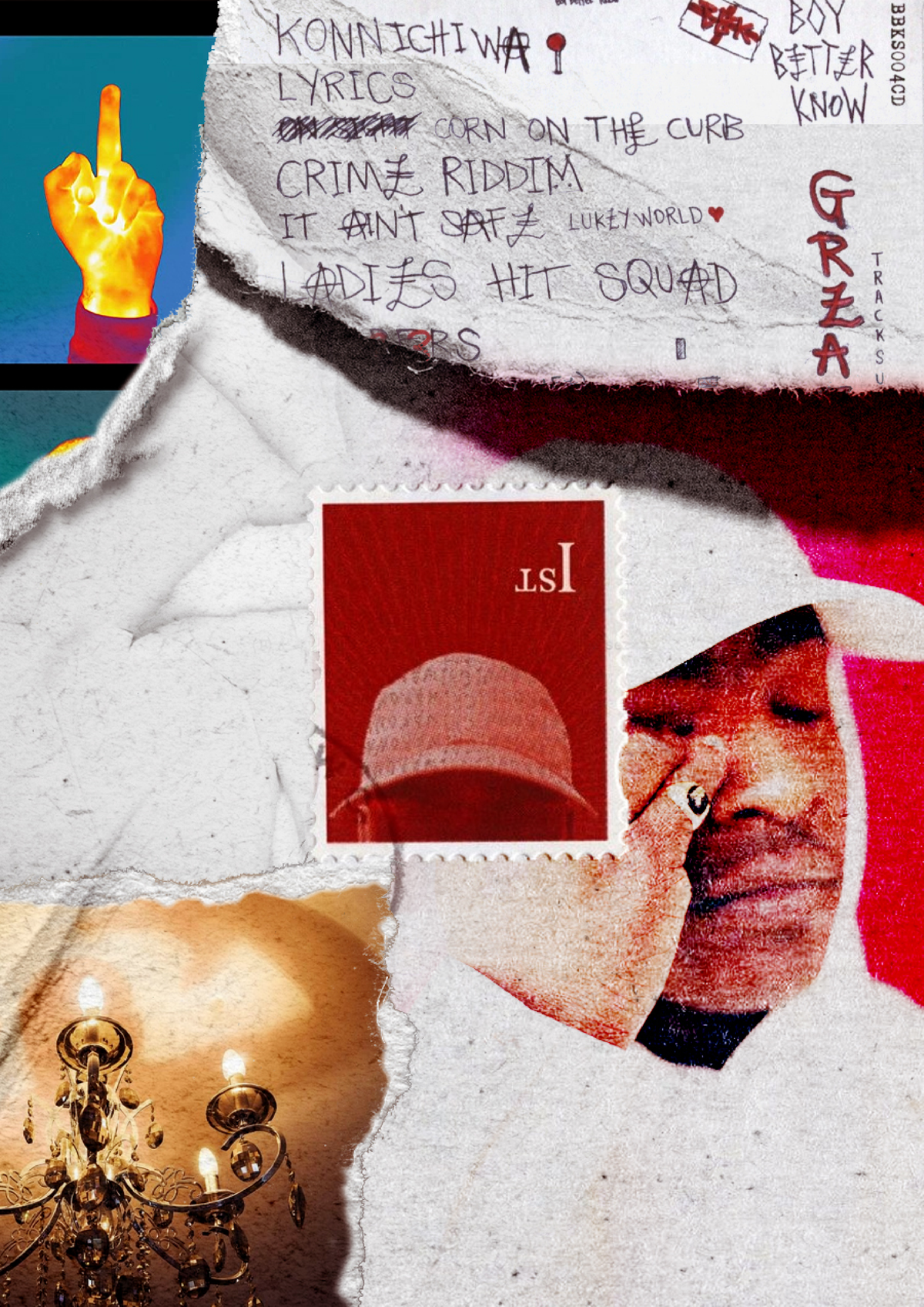 Skepta 'Konnichiwa Is Bliss' Collage Poster