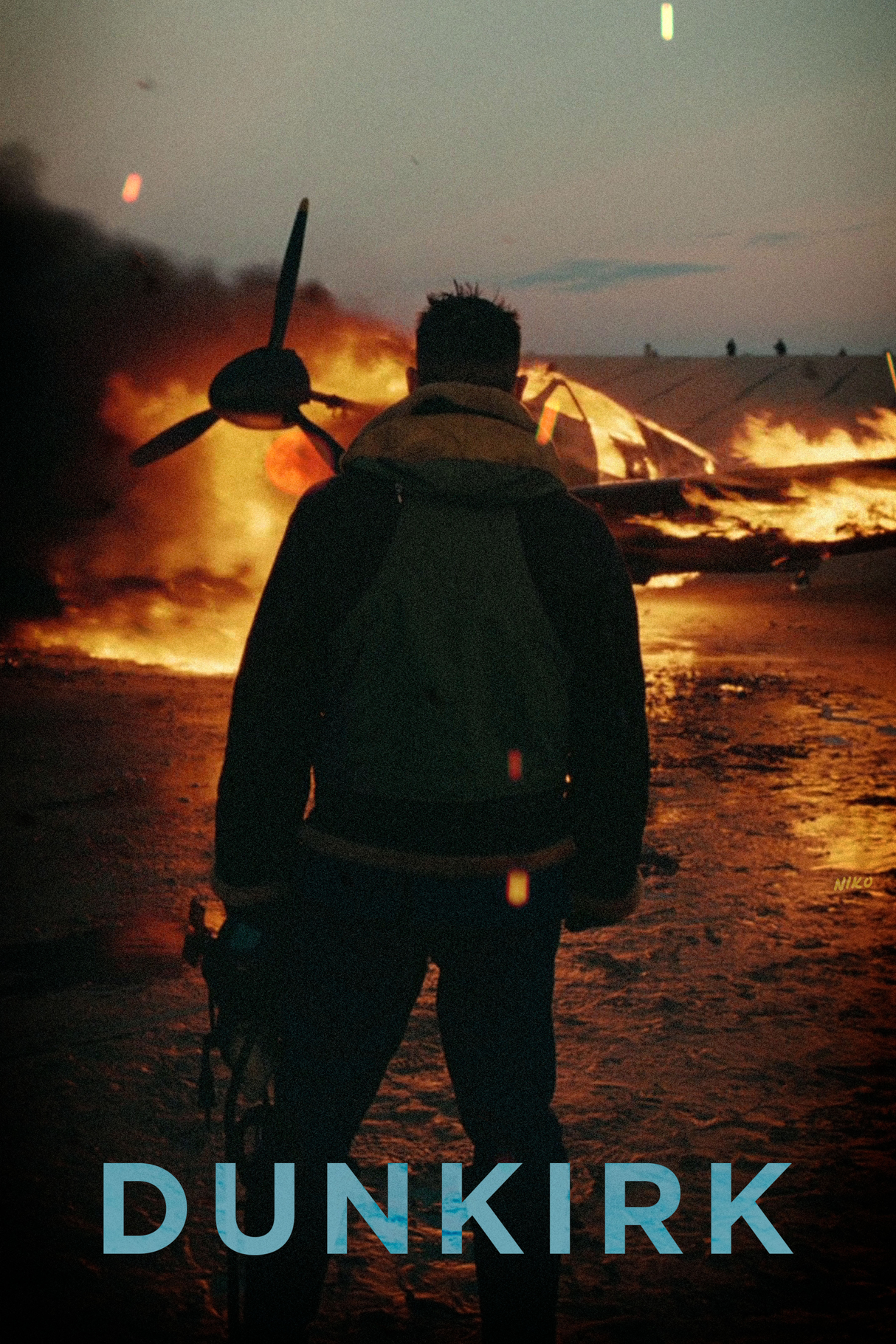Dunkirk 'Burning' Poster