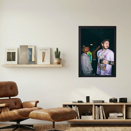 Post Malone x Swae Lee 'Gazing' Poster - Mockup 1