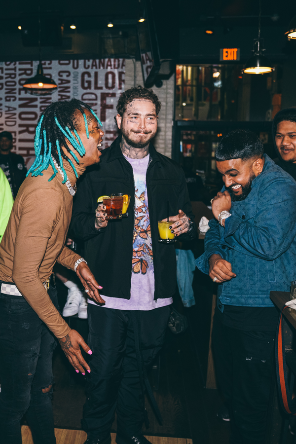 Post Malone x Nav x Tyla Yaweh 'Hehe' Poster