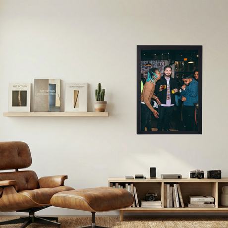 Post Malone x Nav x Tyla Yaweh 'Hehe' Poster - Mockup 1