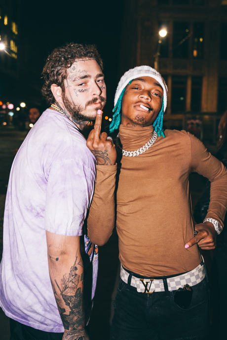 Post Malone x Tyla Yaweh 'Extra' Poster