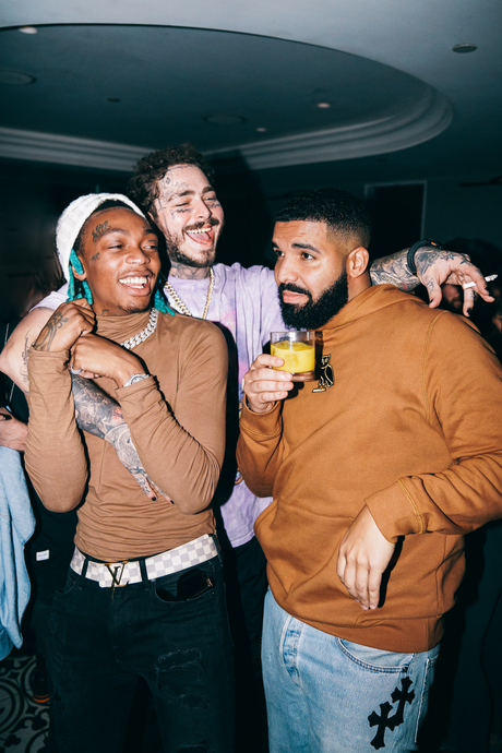 Drake x Post Malone x Tyla Yaweh 'Squad' Poster