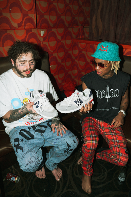 Post Malone x Tyla Yaweh x New Balance Poster