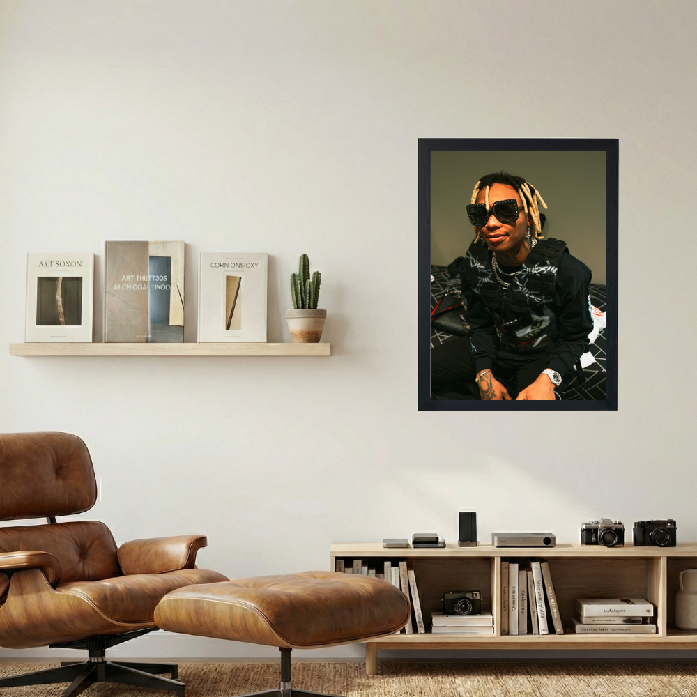 Tyla Yaweh 'Rockstar' Poster - Mockup 1