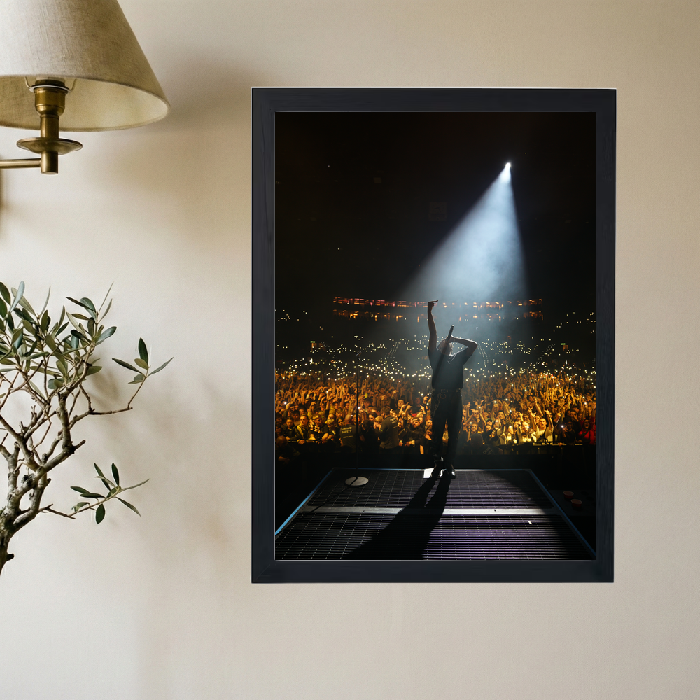 Tyla Yaweh 'Middle Fingers Up' Poster - Mockup 2