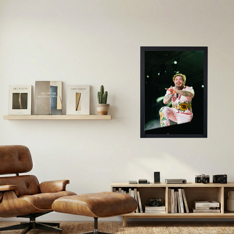 Post Malone 'Sunflower Suit' Poster - Mockup 1
