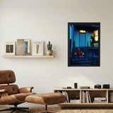 Kanye West x Donda 'Chicago Nights' Painting Poster - Mockup 1