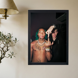 Machine Gun Kelly x Tyla Yaweh 'FU' Poster - Mockup 2
