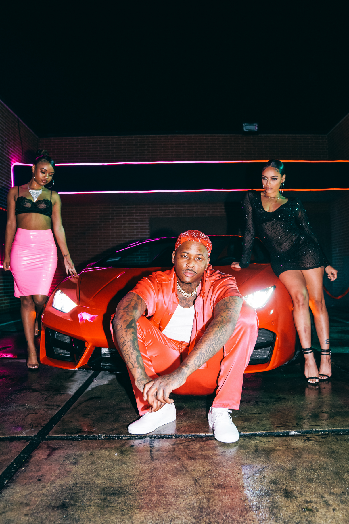 YG 'Lambos and H*es' Poster