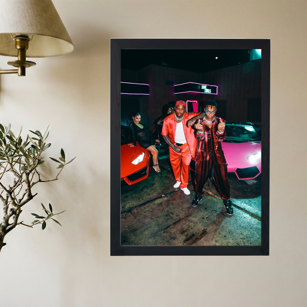 YG x Tyla Yaweh Poster - Mockup 2