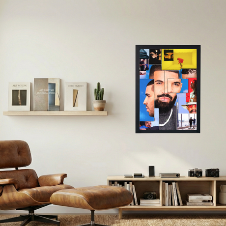 Drake 'Life Story' Painting Poster - Mockup 1