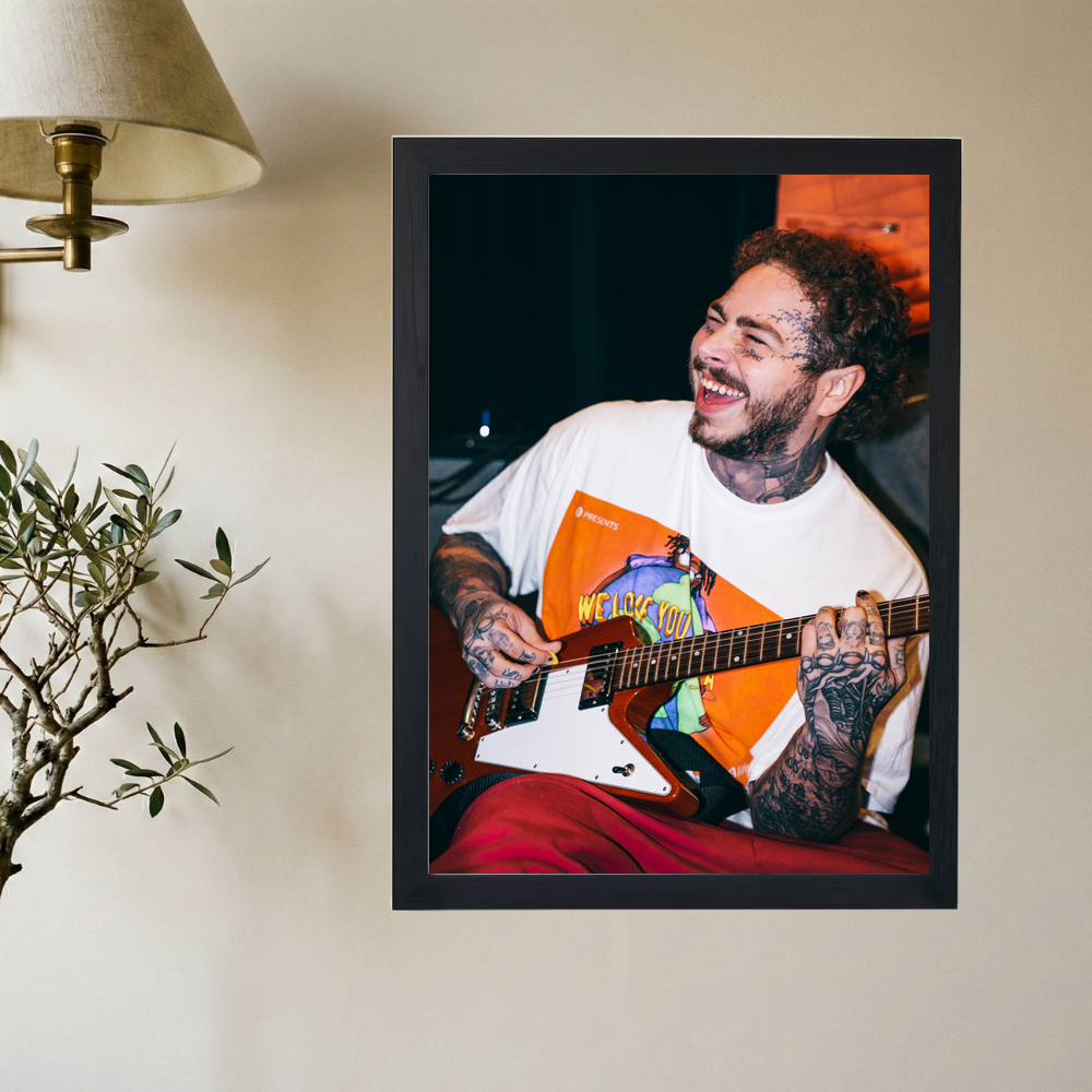 Post Malone 'Jam Sesh' Poster - Mockup 2