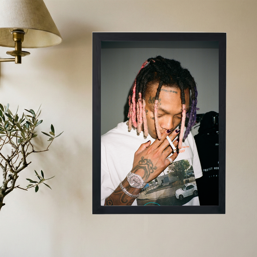 Tyla Yaweh 'Smoke Break' Poster - Mockup 2