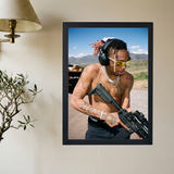 Tyla Yaweh 'Locked & Loaded' Poster - Mockup 2