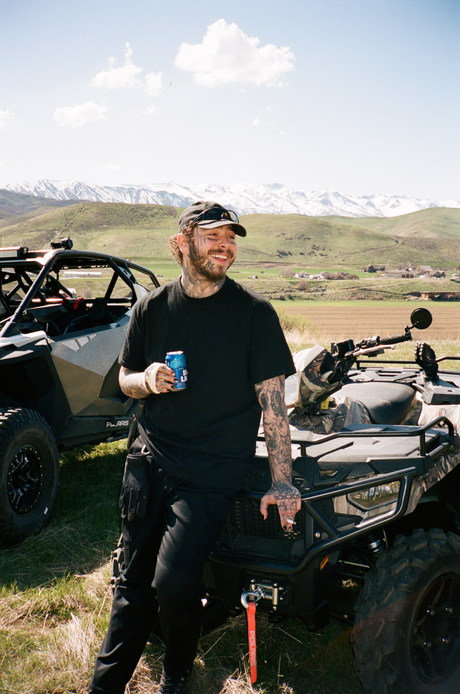 Post Malone 'Mountain Range Brews' Poster