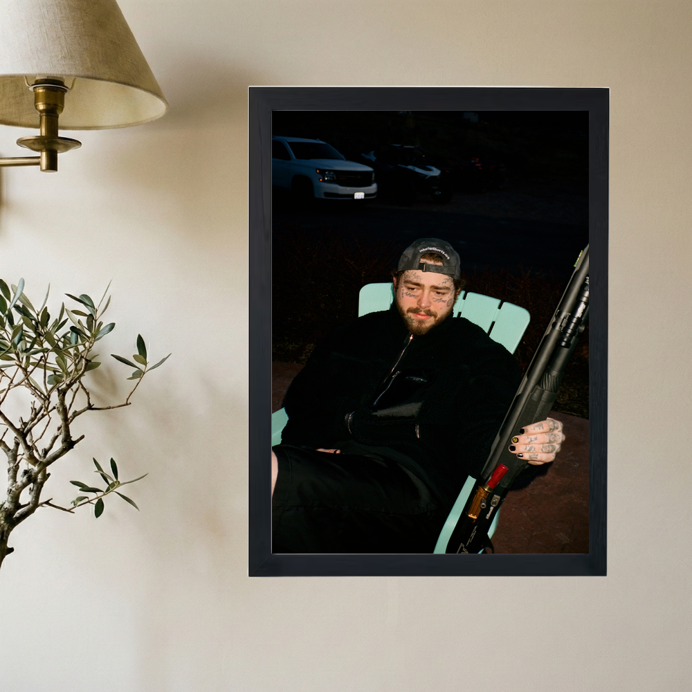 Post Malone 'Shotty' Poster - Mockup 2