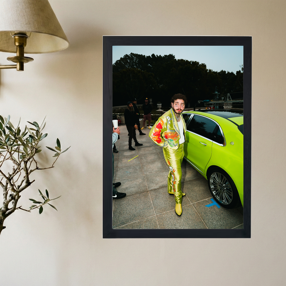Post Malone 'Lime' Poster - Mockup 2