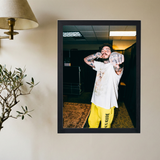 Post Malone 'Throwing Punches' Poster - Mockup 2