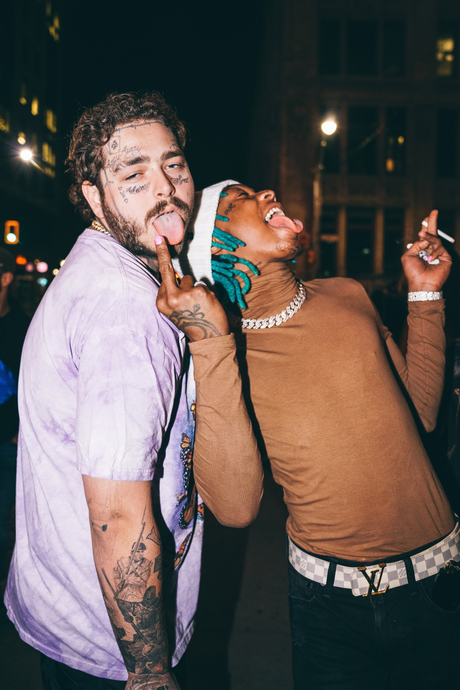 Post Malone x Tyla Yaweh 'Bad' Poster