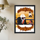 Kanye West x Donda 'Dropout' Painting Poster - Mockup 2