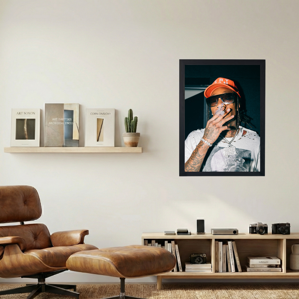 Wiz Khalifa 'Very High' Poster - Mockup 1