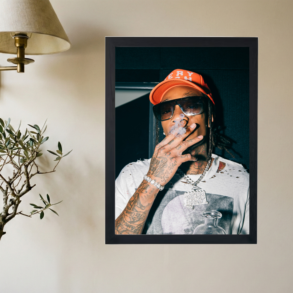 Wiz Khalifa 'Very High' Poster - Mockup 2