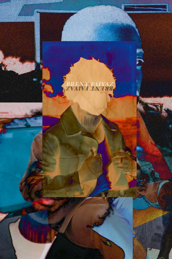 Brent Faiyaz 'Thermal' Collage Poster