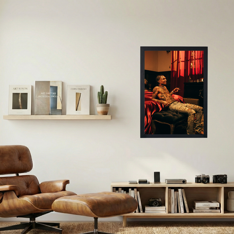 Swae Lee 'Laid Back' Poster - Mockup 1