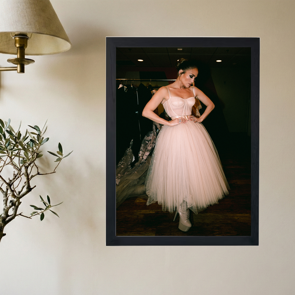 Jennifer Lopez 'Dress' Poster - Mockup 2