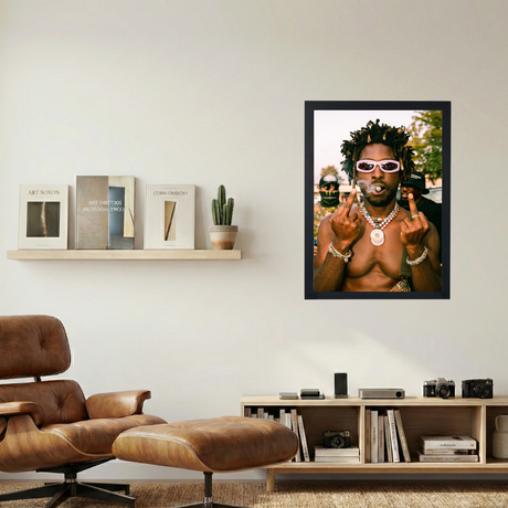 SAINT JHN 'FU' Poster - Mockup 1