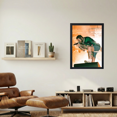 Post Malone 'Born To Perform' Poster - Mockup 1