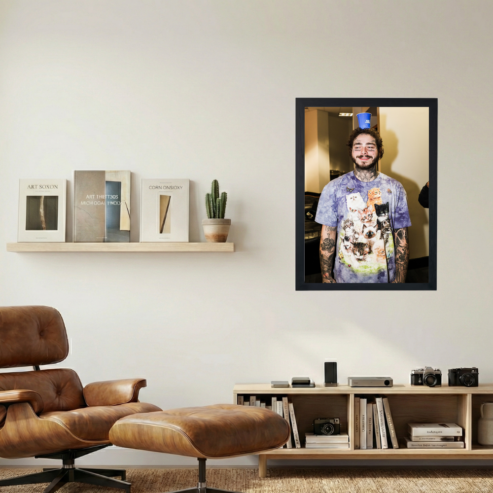 Post Malone 'Stand Still' Poster - Mockup 1